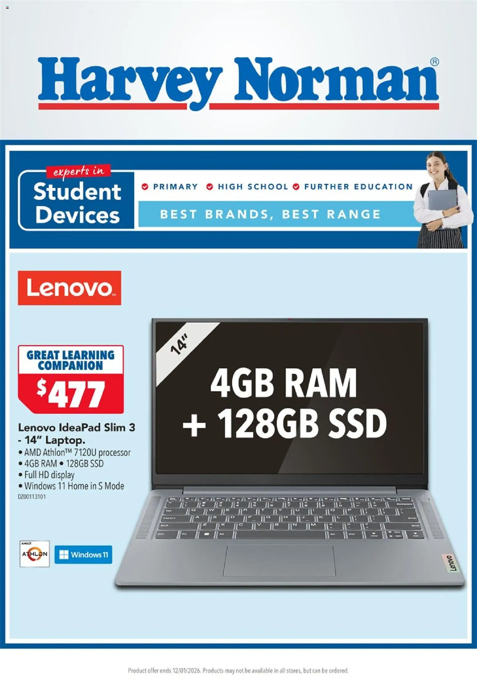 Preview of catalogue Catalogue from shop Harvey Norman valid 8 Jan 2026