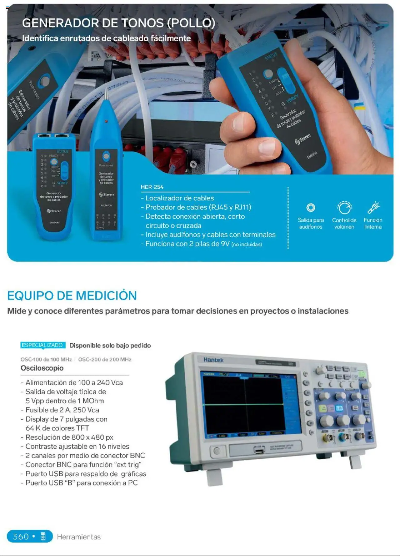 Catálogo Steren y sus promociones válidas desde el 01/01/2025 - Número de página 378 - Pollo, Audífonos, Conector, Usb, Pilas, Fusible, Linterna