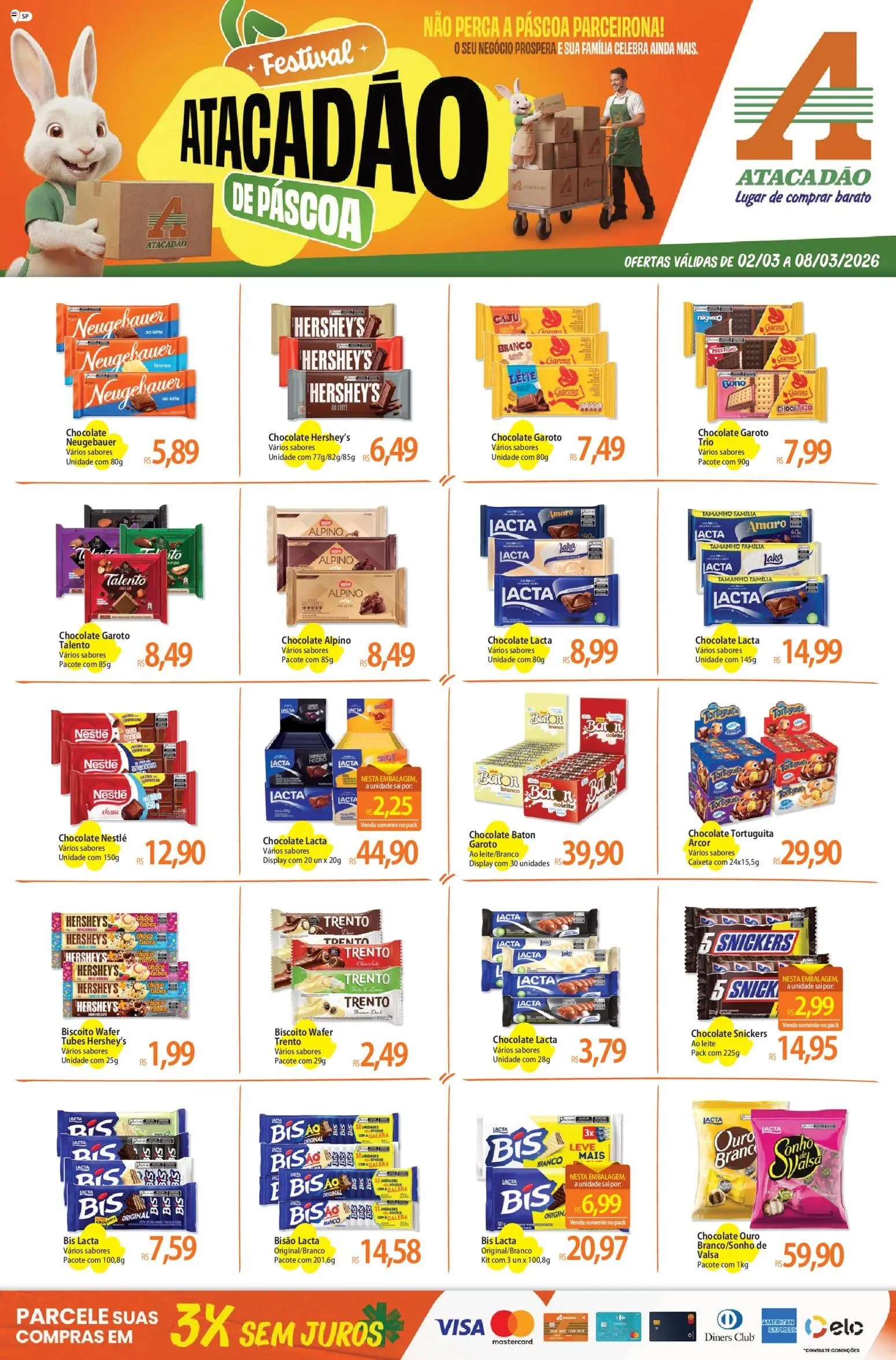 Pré-Visualização do folheto "ofertas - SP" da loja Atacadão válido a partir de 02/03/2026