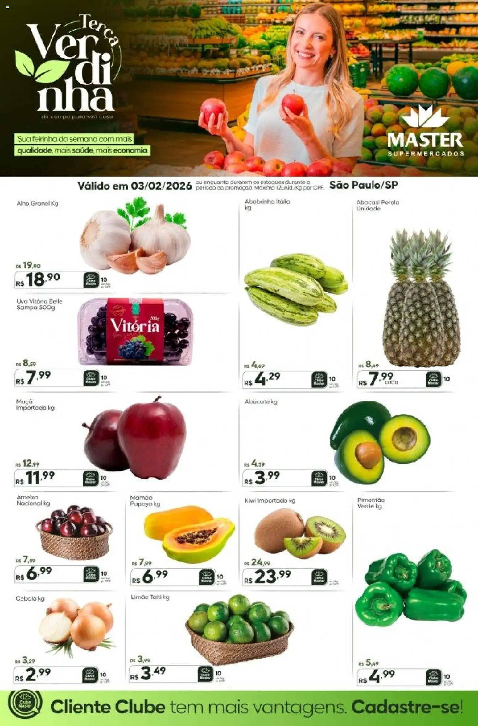 Pré-Visualização do folheto "Ofertas do Dia - SP" da loja Master válido a partir de 03/02/2026