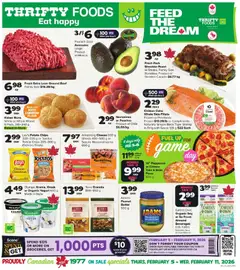 Preview of leaflet Weekly flyer / circulaire from shop Thrifty Foods is valid from Feb 05, 2026