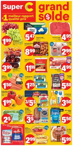 Preview of leaflet Super C weekly flyer / circulaire from shop Super C is valid from Mar 05, 2026