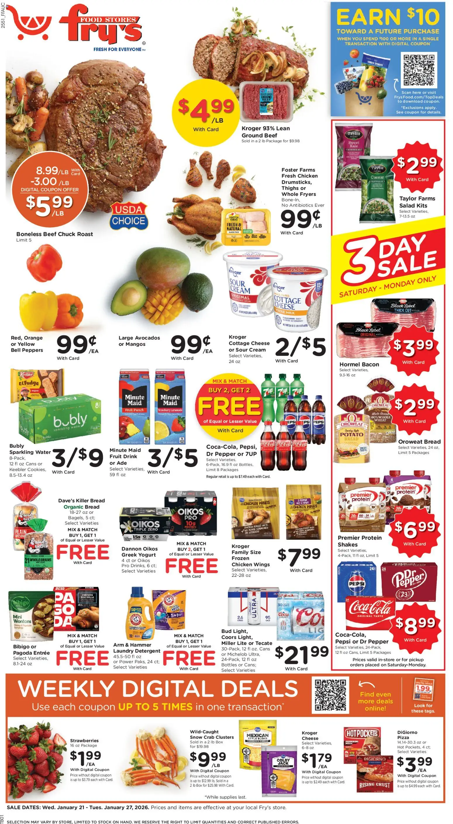 Ad Preview of Fry's Food Weekly Ad from 01/21/2026