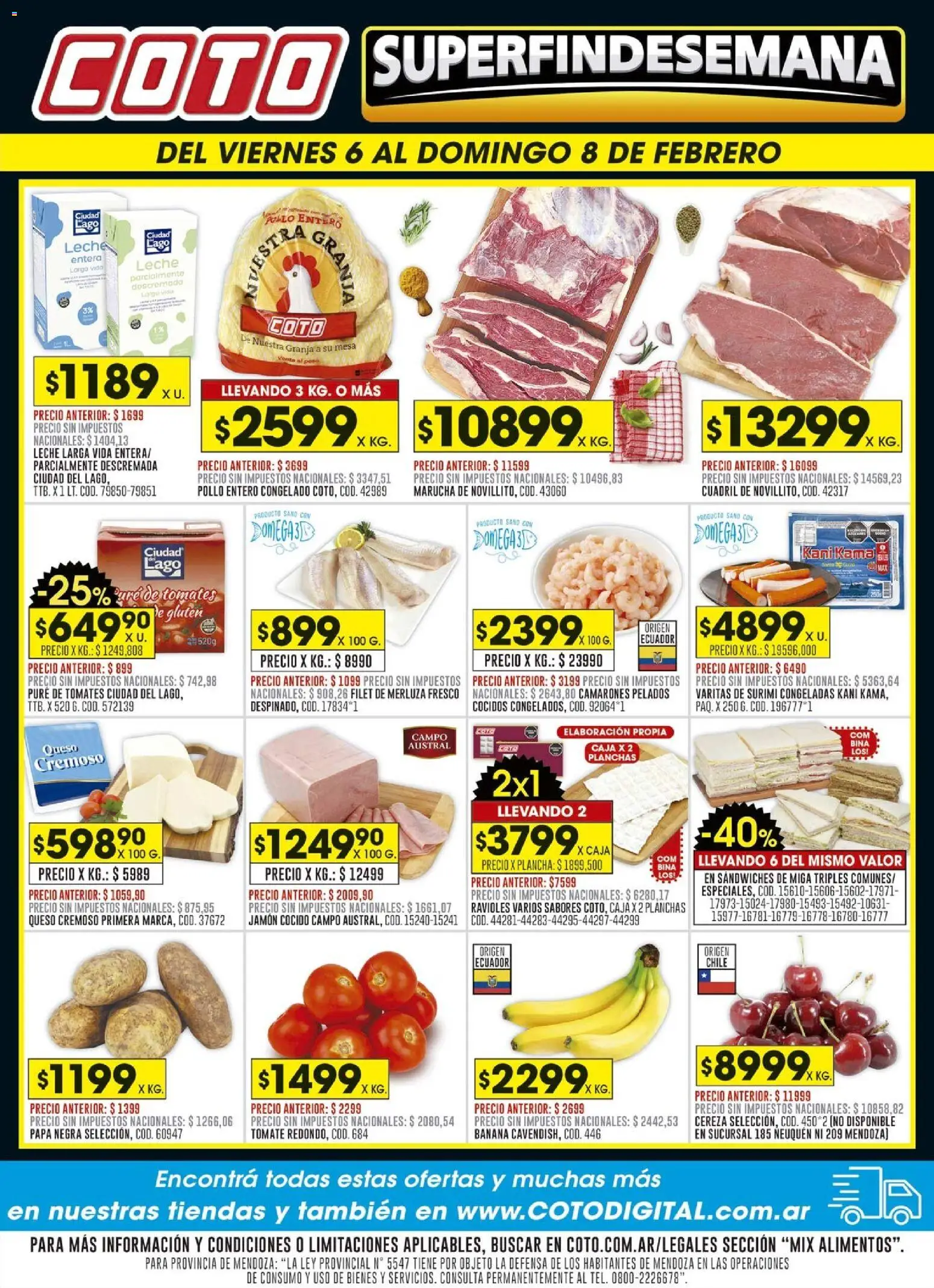 Vista previa del folleto de la tienda Coto válido desde el 06/02/2026 