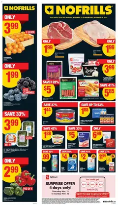 Preview of leaflet Black Friday from shop No Frills is valid from Nov 13, 2025