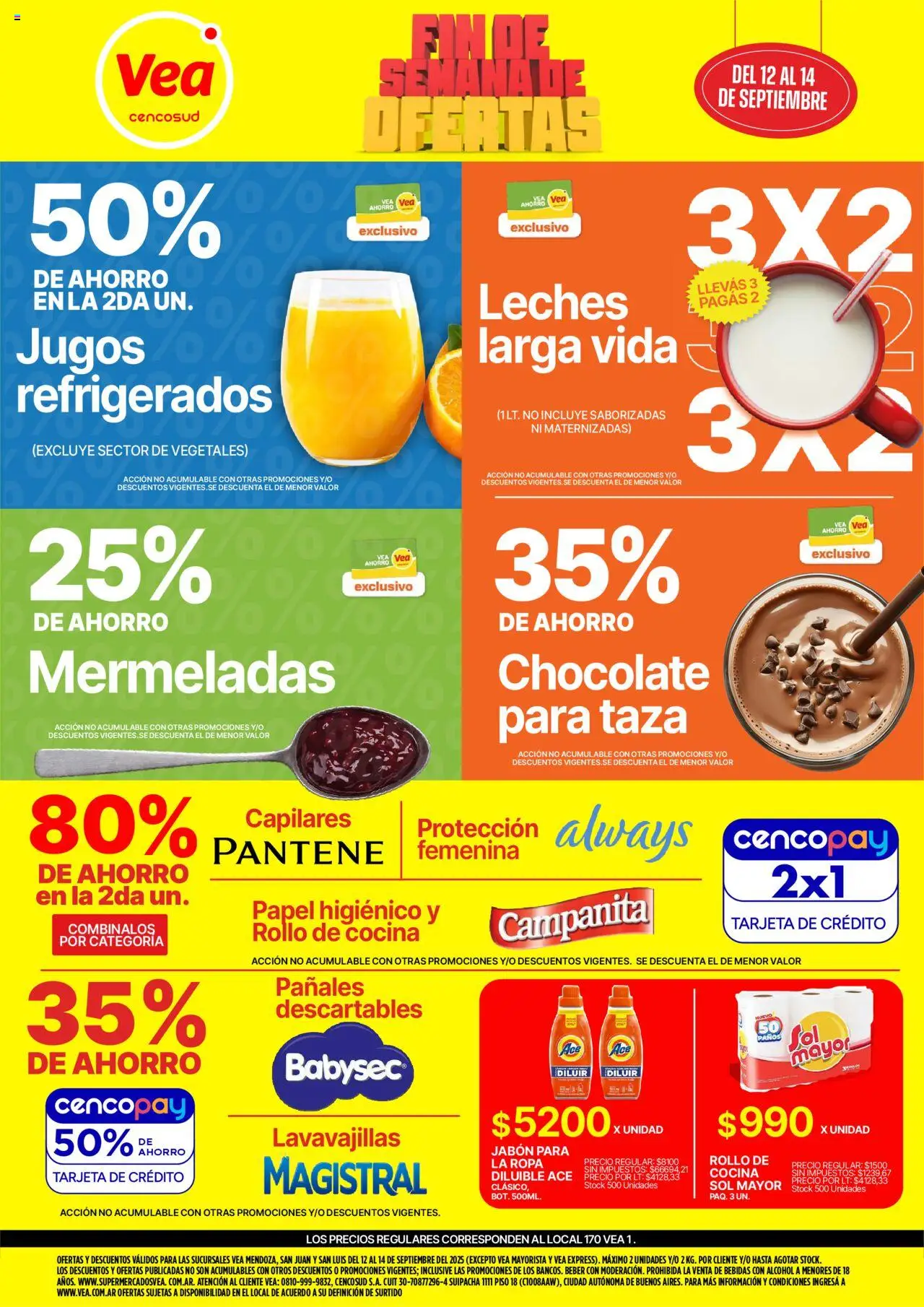 Vea Oferta fin de semana | CUYO del 12/09/2025 >> Catálogo