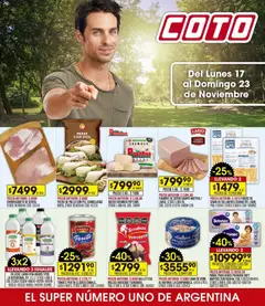Vista previa del folleto de la tienda Coto válido desde el 17/11/2025 