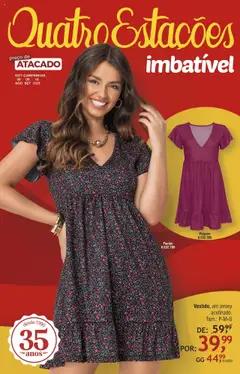 Pré-Visualização do folheto "Catálogo 08-09-10" da loja Quatro Estações válido a partir de 01/08/2025