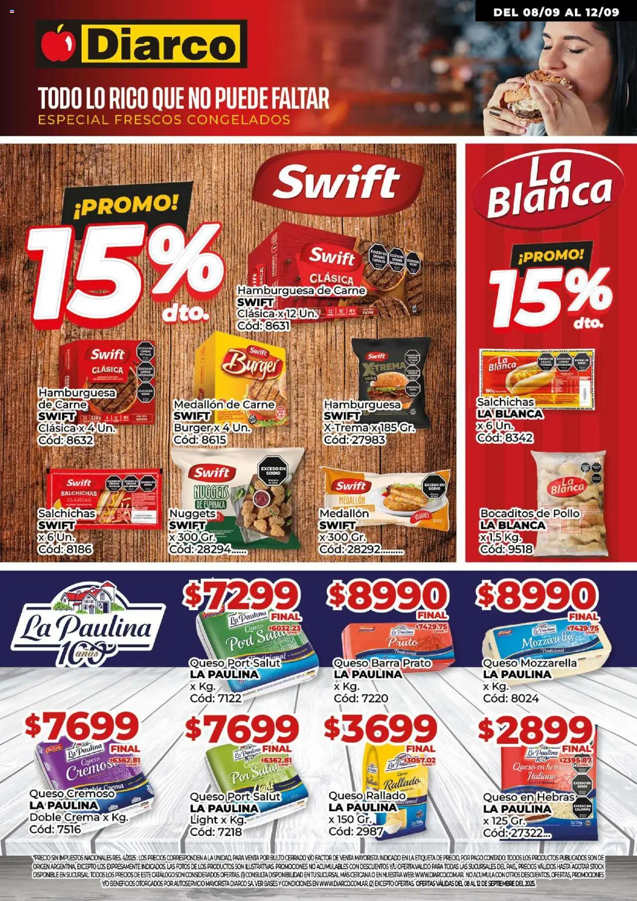 Diarco Ofertas Swift del 08/09/2025 Online