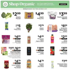 Ad Preview of ShopRite Shop Organic from 09/21/2025