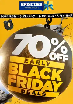 Preview of catalogue Black Friday from shop Briscoes valid 20 Nov 2025