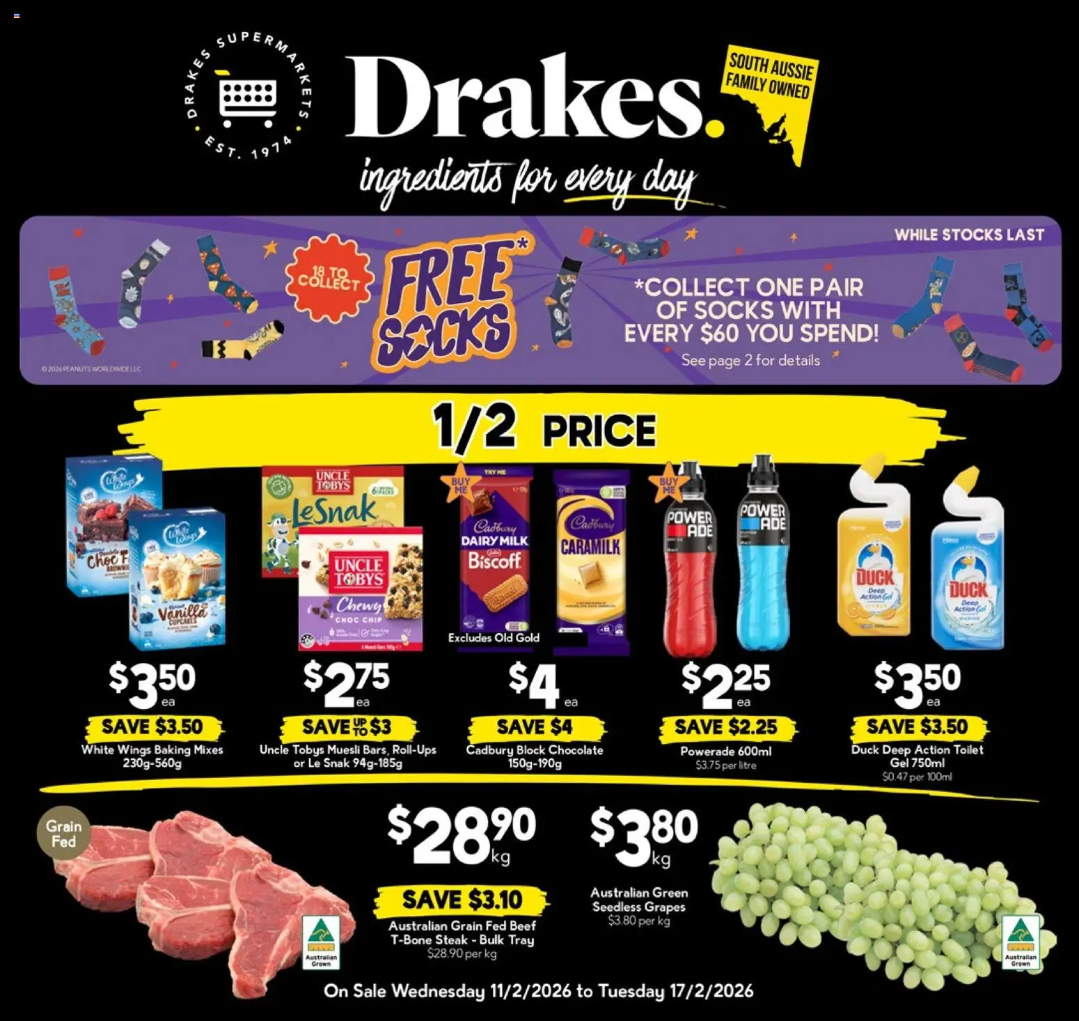 Preview of catalogue Catalogue SA from shop Drakes valid 11/02/2026