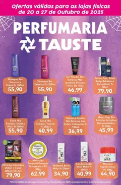 Pré-Visualização do folheto "Ofertas Especial Perfumaria" da loja Tauste válido a partir de 20/10/2025