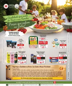 Pré-Visualização do folheto "Ofertas Quinzenal" da loja Hirota Food válido a partir de 08/10/2025