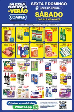Pré-Visualização do folheto "Ofertas da semana" da loja Comper válido a partir de 09/01/2026