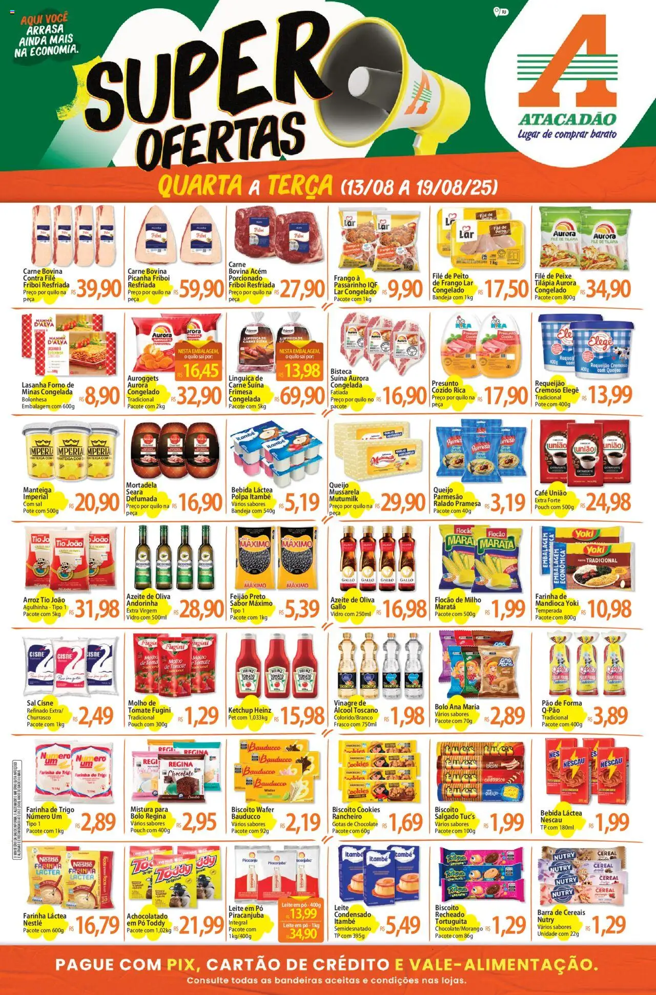 Atacadão folheto "Ofertas - RJ" válido a partir de 13/08/2025 - número de página 1