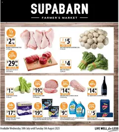 Preview of catalogue Catalogue from shop Supabarn valid 30/07/2025