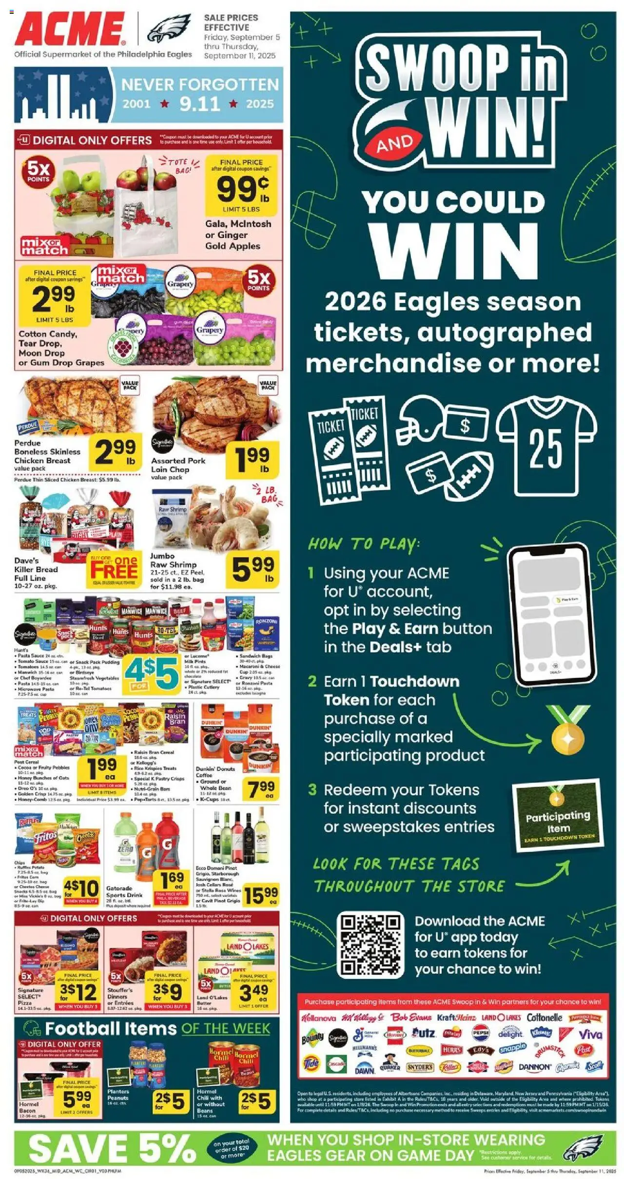 Acme Weekly Ad from 09/05/2025 - Circular, Flyer - Page number 1