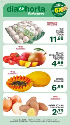 Pré-Visualização do folheto "Ofertas da semana" da loja Supermercado Guanabara válido a partir de 21/10/2025