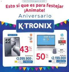  Vista previa del prospecto Catálogo Ktronix del almacen Ktronix válida del 23/08/2025 al 29/08/2025