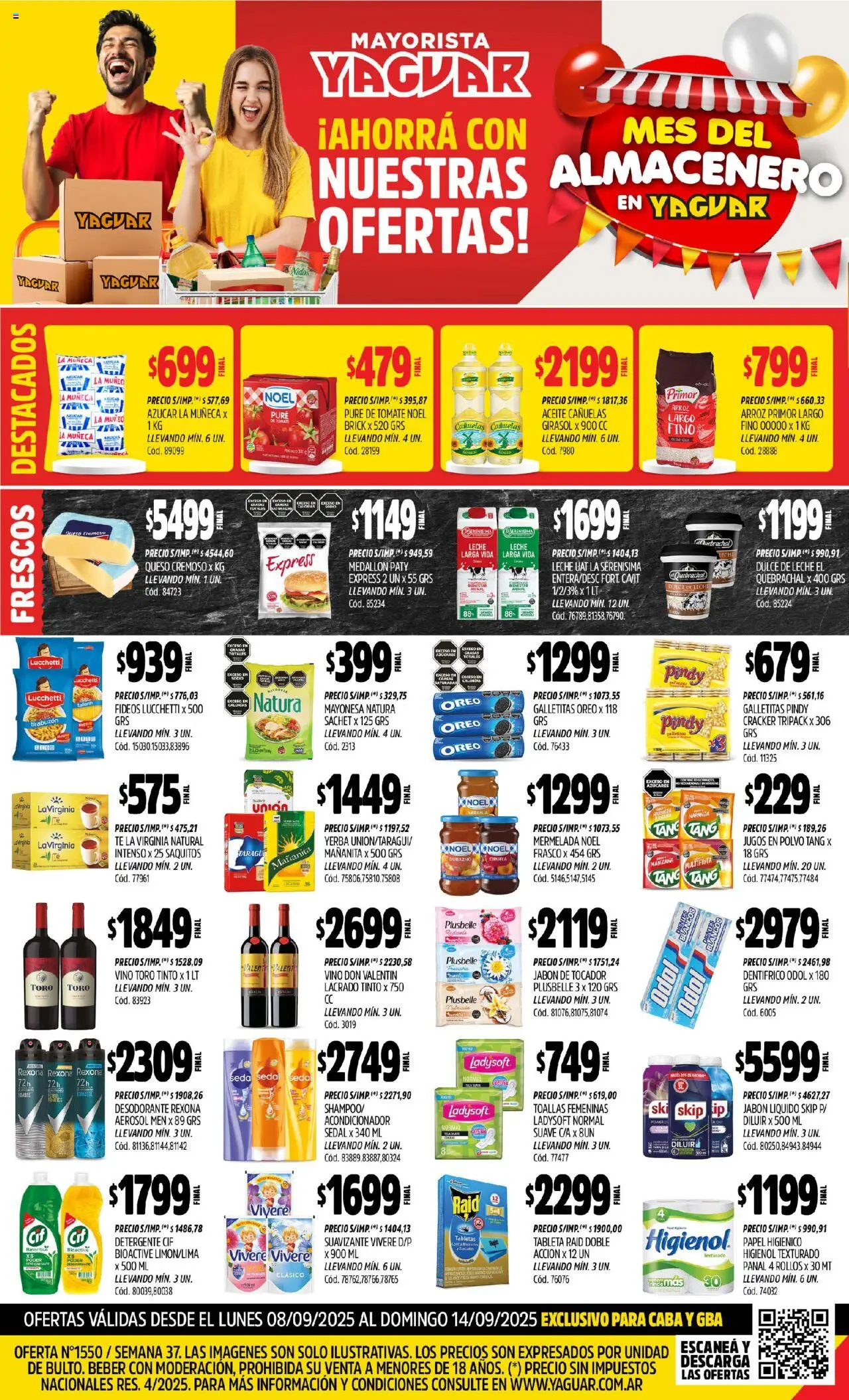 Yaguar Catálogo del 08/09/2025 Online