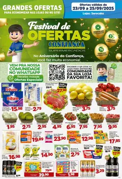 Pré-Visualização do folheto "Ofertas da semana" da loja Confiança válido a partir de 23/09/2025