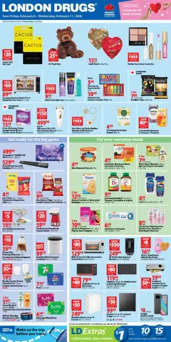 Preview of leaflet Weekly flyer / circulaire from shop London Drugs is valid from Feb 06, 2026