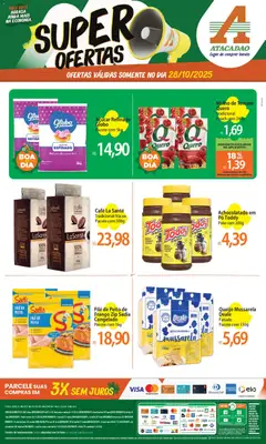 Pré-Visualização do folheto "Ofertas - PR" da loja Atacadão válido a partir de 28/10/2025