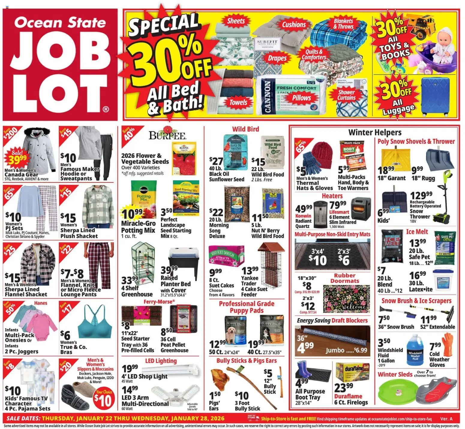 Ad Preview of Ocean State Job Lot Weekly Ad from 01/22/2026