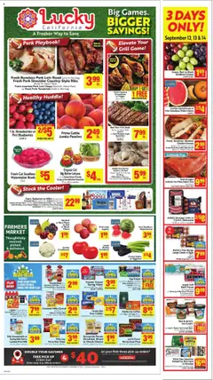 Ad Preview of Lucky Supermarkets Weekly - AK from 09/10/2025