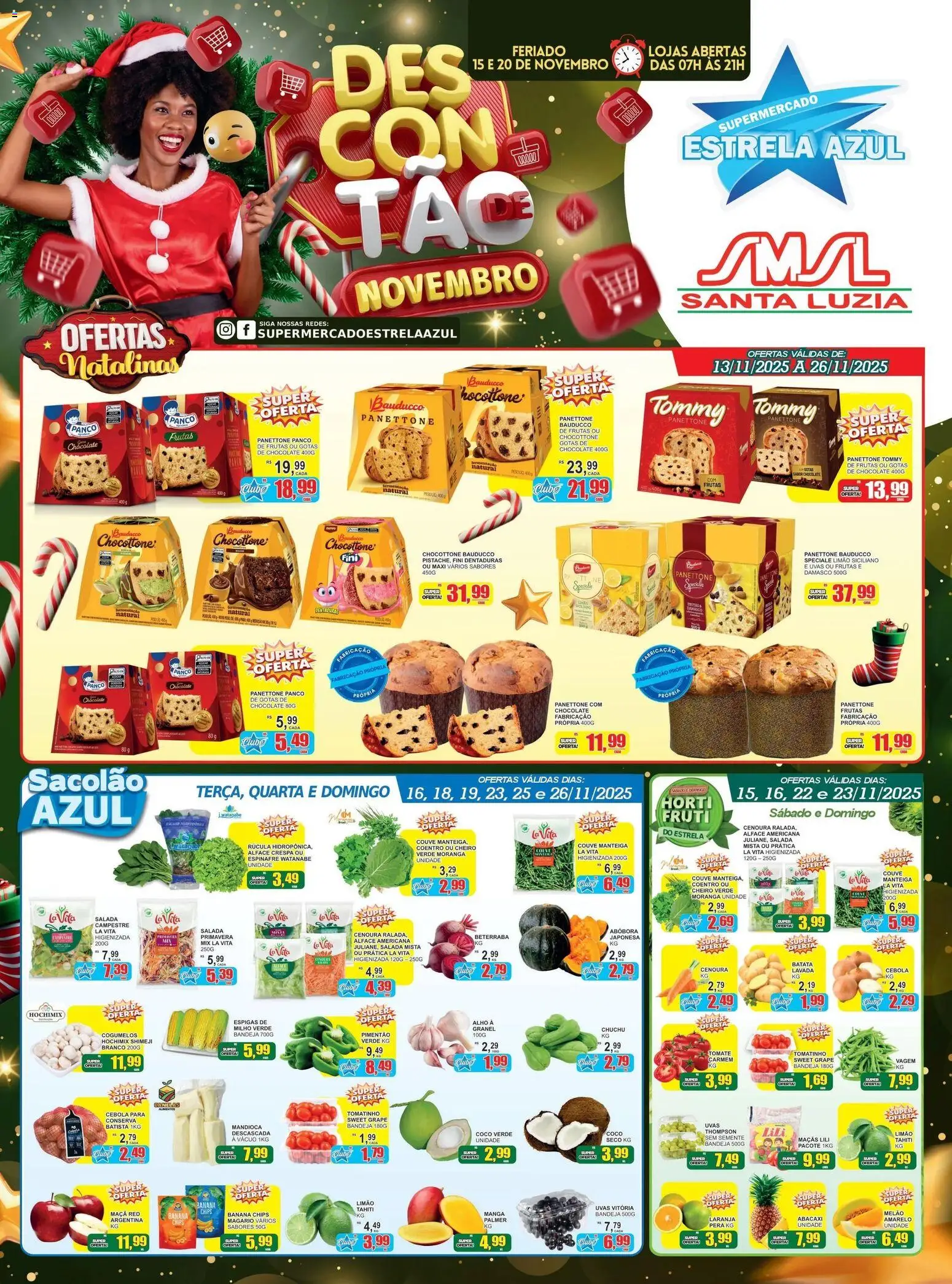 Pré-Visualização do folheto "Ofertas da semana" da loja Estrela Azul válido a partir de 13/11/2025