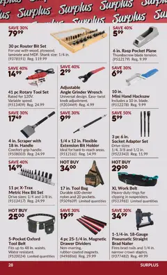 Preview of leaflet 2 Week Sale! from shop Princess Auto is valid from Dec 02, 2025 | Page: 33