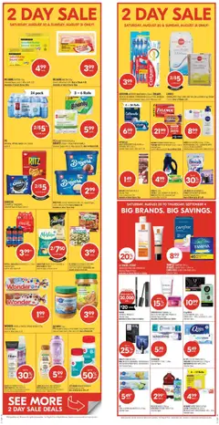 Un aperçu du dépliant Weekly flyer / circulaire du magasin Shoppers est valide à partir 30 août 2025