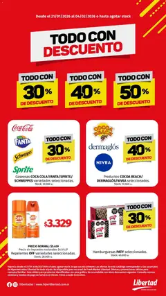 Vista previa del folleto de la tienda Hipermercado Libertad válido desde el 21/01/2026 