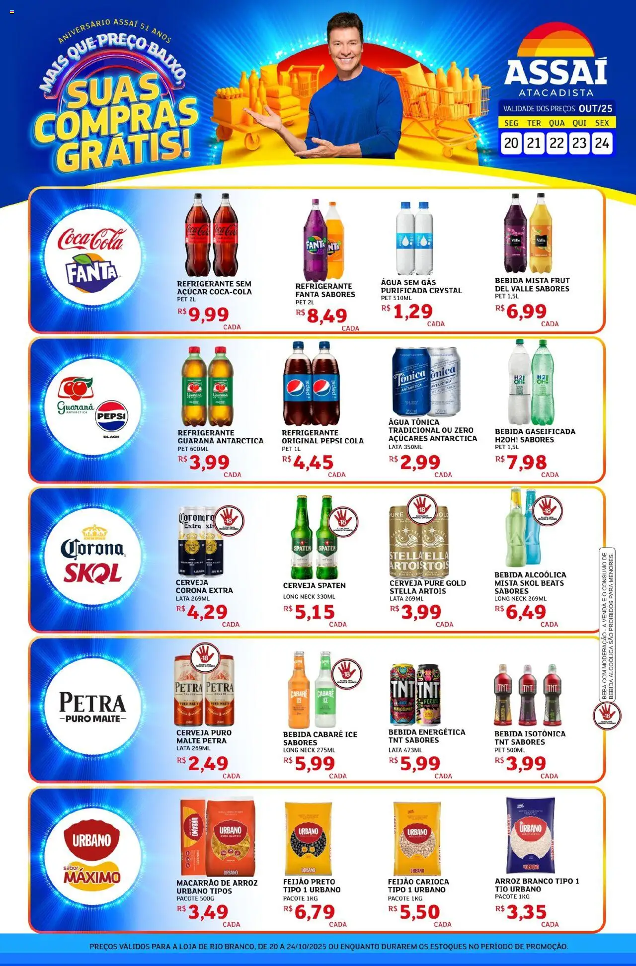 Assaí Atacadista folheto "Encarte - AC" válido a partir de 20/10/2025 - número de página 1