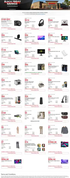 Preview of leaflet Black Friday Flyer from shop Costco is valid from Nov 24, 2025