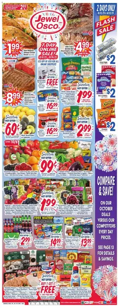 Ad Preview of Jewel Osco Weekly Ad - IL from 10/08/2025