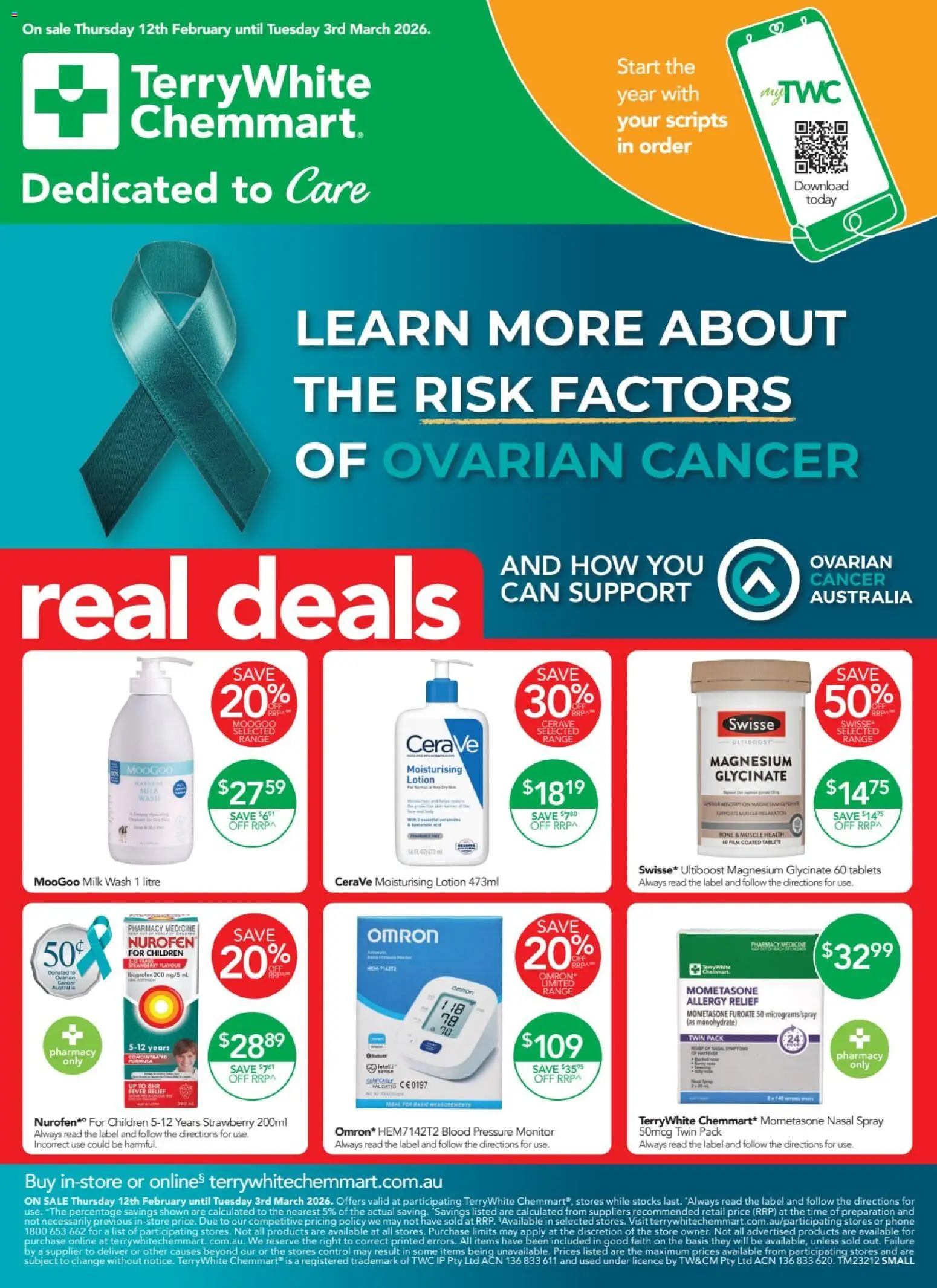 Preview of catalogue Catalogue Alstonville from shop Terry White valid 12/02/2026