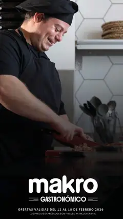 Vista previa del folleto de la tienda Makro válido desde el 12/02/2026 