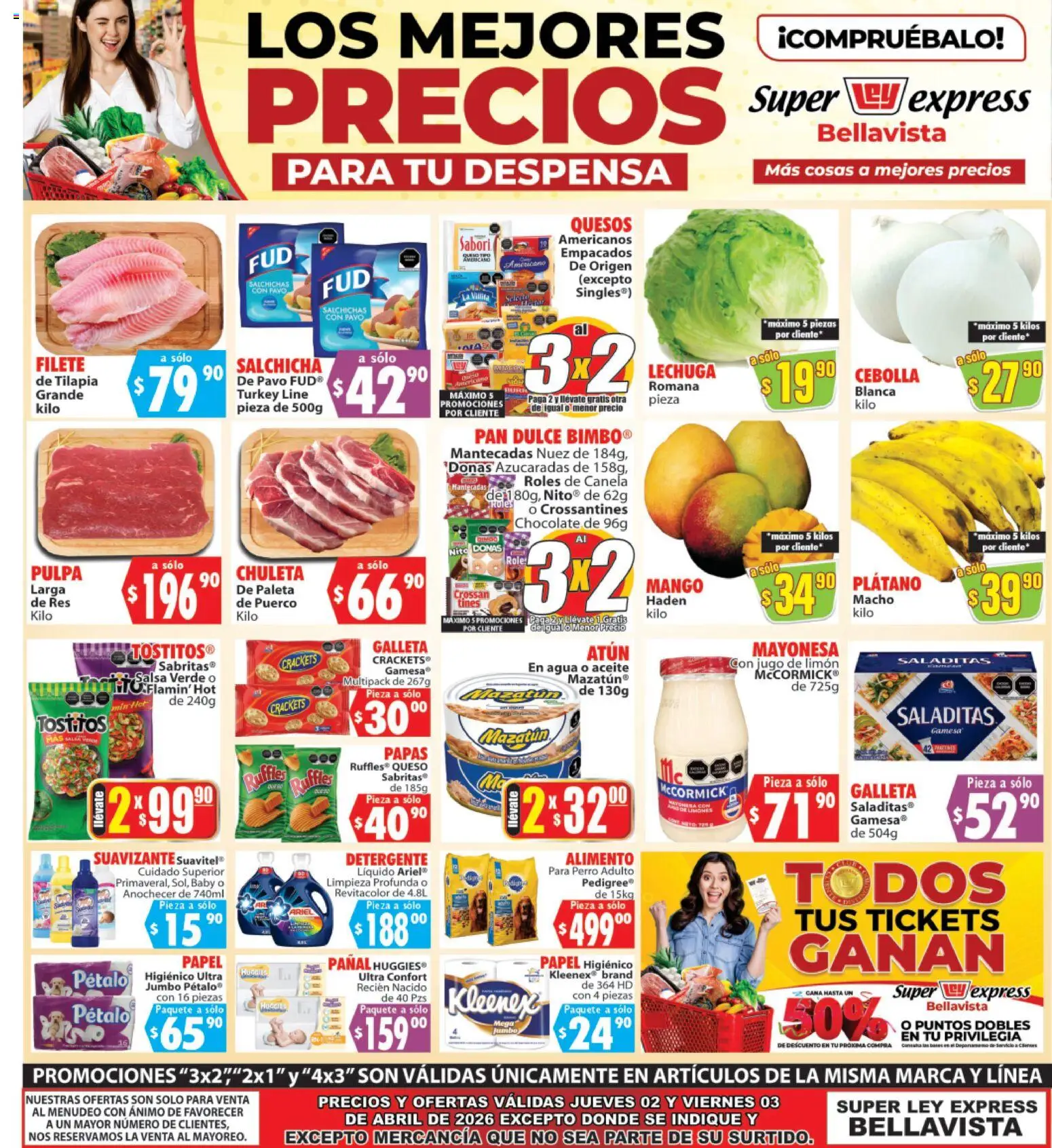 Vista previa las ofertas de la tienda Casa Ley - Casa Ley folleto Super express desde el 02/04/2026 