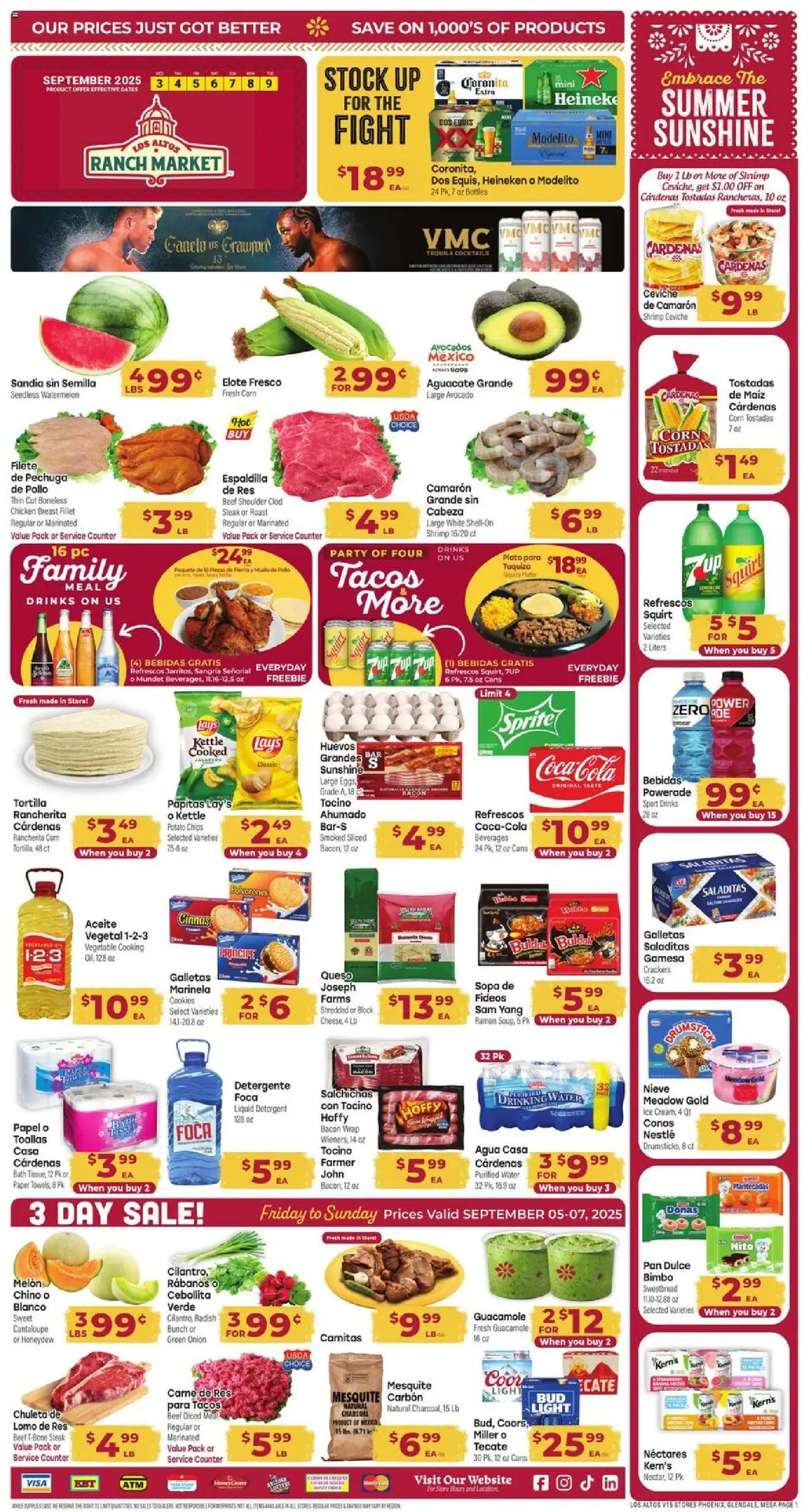 Cardenas Weekly Ad - AZ from 09/03/2025 - Flyer - Page number 1
