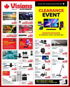 Preview of leaflet Weekly flyer / circulaire from shop Visions is valid from Feb 27, 2026