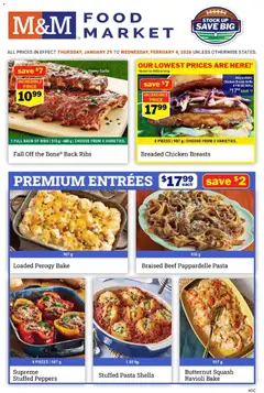 Preview of leaflet Weekly flyer / circulaire from shop M&M Food Market is valid from Jan 29, 2026