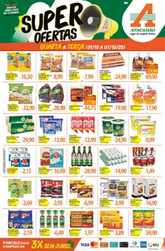 Pré-Visualização do folheto "Ofertas - RJ" da loja Atacadão válido a partir de 01/10/2025