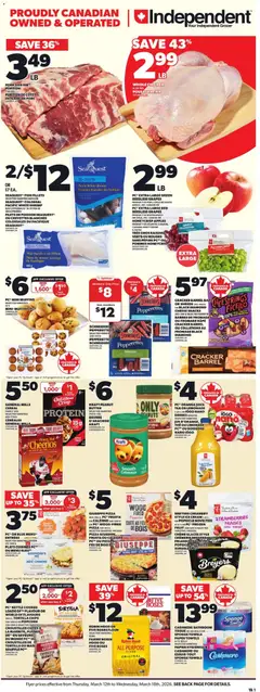 Un aperçu du dépliant Weekly Flyer - NS du magasin Independent Grocer est valide à partir 12 mars 2026