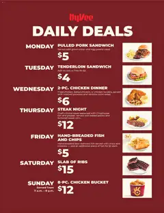 Ad Preview of HyVee HyVee Daily Deals from 04/06/2026
