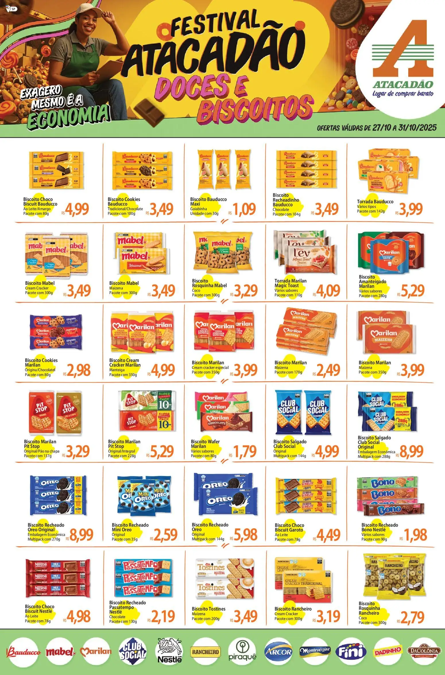 Atacadão folheto "Ofertas - SP" válido a partir de 27/10/2025 - número de página 1