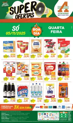 Pré-Visualização do folheto "Ofertas - AL" da loja Atacadão válido a partir de 05/11/2025