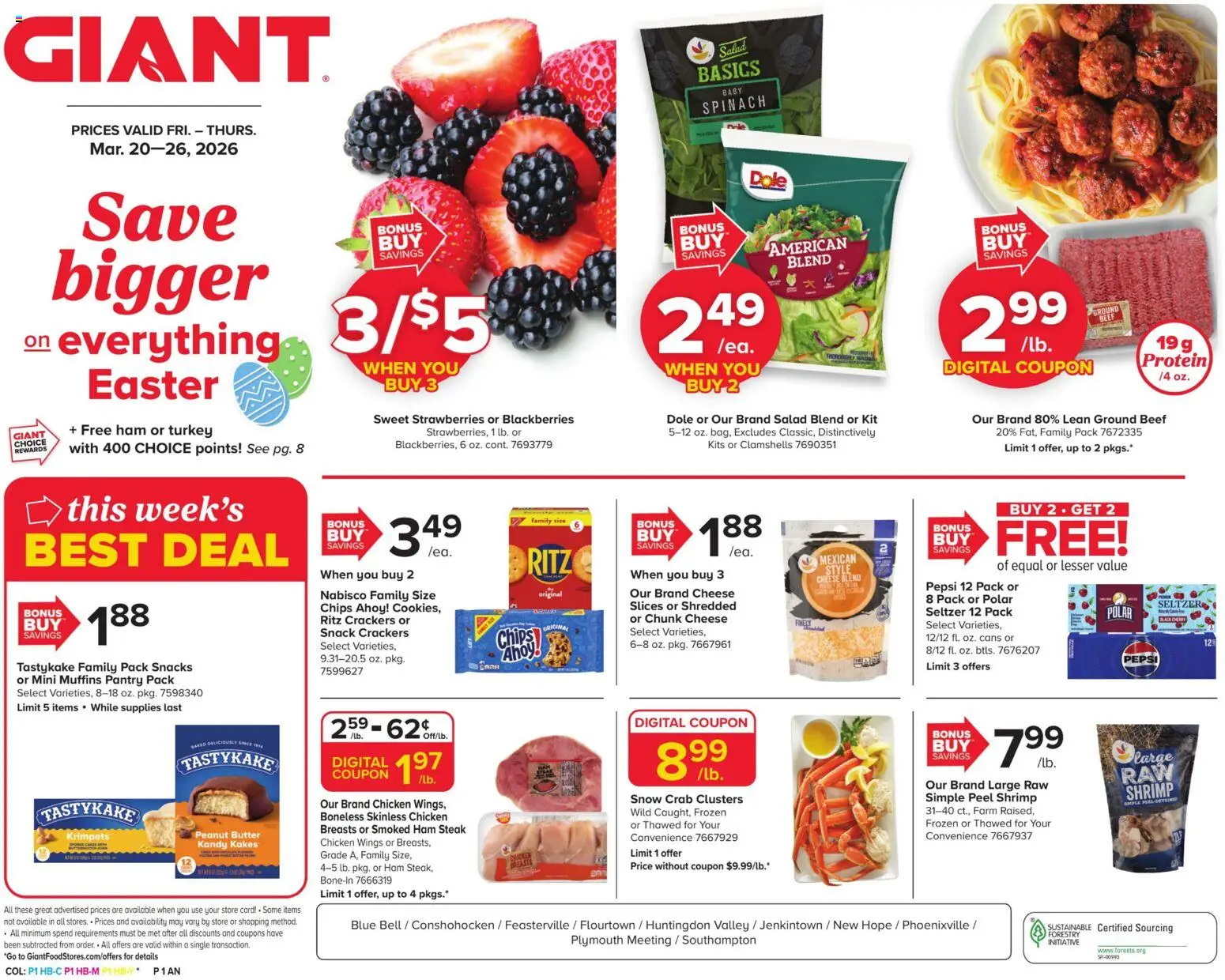 Ad Preview of Giant Giant Weekly Ad from 03/20/2026