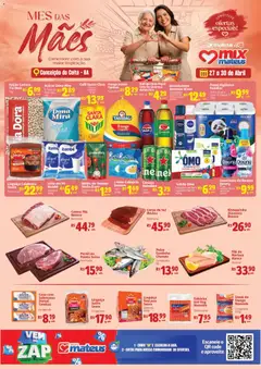 Pré-Visualização do folheto "Mateus ofertas Mês das Mães" da loja Mateus válido a partir de 27/04/2026
